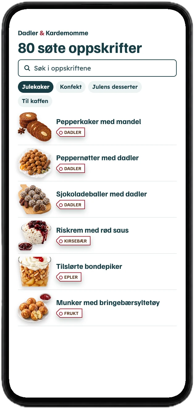 80 søte oppskrifter